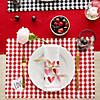 Love And Xoxo Checkers Embellished Placemats (Set Of 4) Image 3