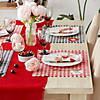 Love And Xoxo Checkers Embellished Placemats (Set Of 4) Image 4