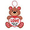 Love Bears All Things Sign Craft Kit- Makes 12 Image 1