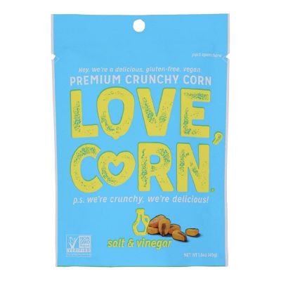 Love Corn - Roasted Corn Salt N Vinegar - Case of 10-1.6 OZ Image 1