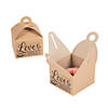Love Donut Favor Boxes with Handle - 12 Pc. Image 1