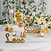 Love is Sweet Gold Table D&#233;cor Set - 3 Pc. Image 3