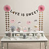Love is Sweet Treat Table Decorating Kit Image 1