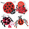 Lovely Ladybug Craft Kit Assortment - Makes 36 Image 1