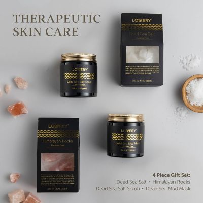 Lovery Dead Sea Minerals Spa Gift Box For Women & Men - Self Care Kit Image 1