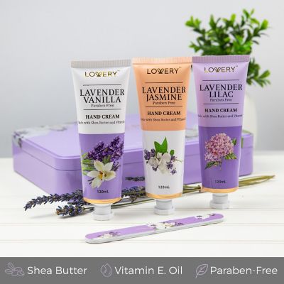 Lovery Jasmine Lavender Bath & Body Gift - Spa with Dead Sea Mud Mask Image 2
