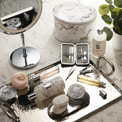 Lovery Premium 25pc Massage Kit, White Marble Beauty and Self Care Spa Set with Stones Image 2