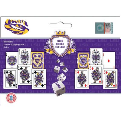 LSU Tigers - 2-Pack Playing Cards &amp; Dice Set Image 3