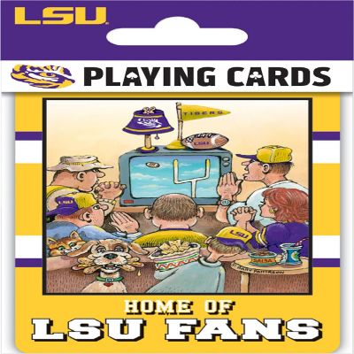 LSU Tigers Fan Deck Playing Cards - 54 Card Deck Image 1