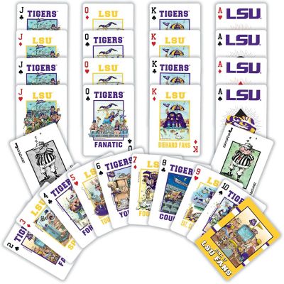 LSU Tigers Fan Deck Playing Cards - 54 Card Deck Image 2