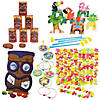 Luau At-Home Game Night Outdoor Games & Leis Assortment - 16 Pc. Image 1