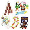 Luau At-Home Game Night Outdoor Games & Leis Assortment - 16 Pc. Image 1