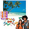 Luau Party Photo Booth Backdrop & Props Kit - 27 Pc. Image 1