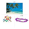 Luau Party Photo Booth Backdrop & Props Kit - 27 Pc. Image 1