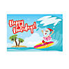 Luau Santa Backdrop - 3 Pc. Image 1