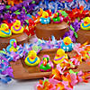 Luau Toucan Rubber Ducks - 12 Pc. Image 1