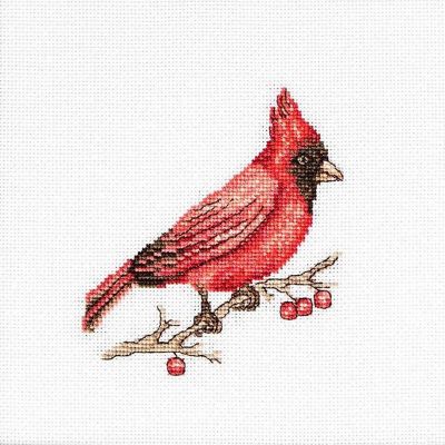 Luca-S - Cardinal B1156L Counted Cross-Stitch Kit Image 1