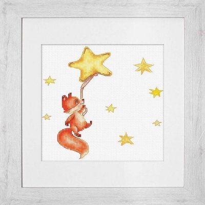 Luca-S - Fox 2 B1188L Counted Cross-Stitch Kit Image 1