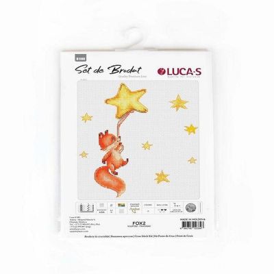 Luca-S - Fox 2 B1188L Counted Cross-Stitch Kit Image 2