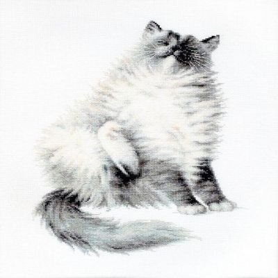 Luca-S - Micky B2269L Counted Cross-Stitch Kit Image 1