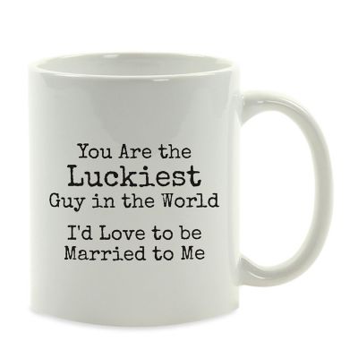 Luckiest Guy Married to Me ceramic mug Image 2