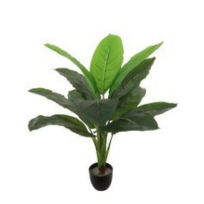 Lush 32" Artificial Banana Palm Plant Image 1