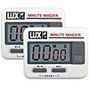 Lux Blox Electronic Minute Minder Timer, Pack of 2 Image 1