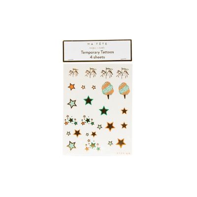 Ma Fete Circus Temporary Tattoos Image 1