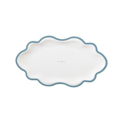 Ma Fete Paper Mini Serving Trays, Blue (4) Image 1
