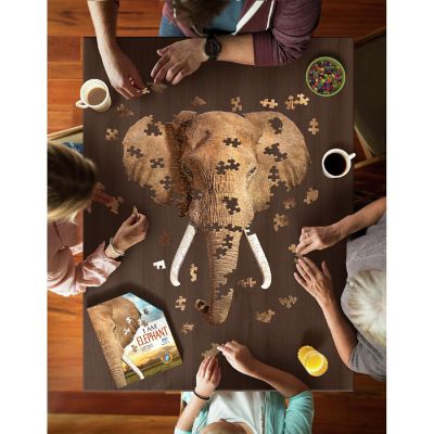 Madd Capp Puzzles: ELEPHANT 300 Piece Jigsaw Puzzle Image 1