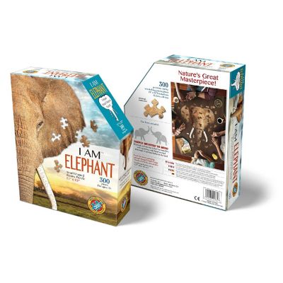 Madd Capp Puzzles: ELEPHANT 300 Piece Jigsaw Puzzle Image 2