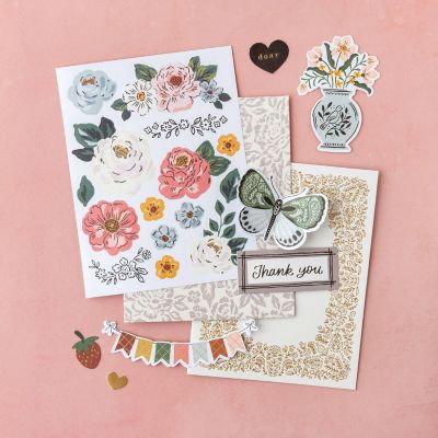 Maggie Holmes Forever Fields Card Making Kit-Makes 20 Image 1