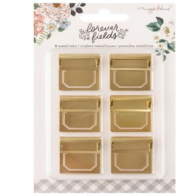 Maggie Holmes Forever Fields Metal Page Tabs-8/Pkg Image 1
