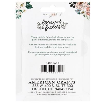 Maggie Holmes Forever Fields Metal Page Tabs-8/Pkg Image 1
