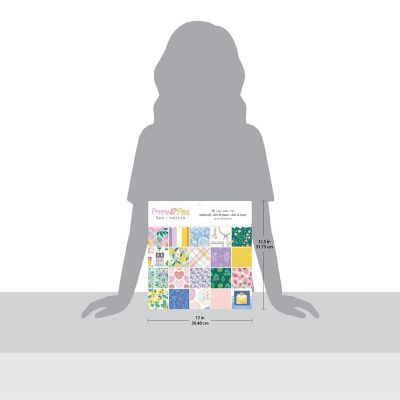 Maggie Holmes Forever Fields Single- Sided Paper Pad 12"X12"-48 Sheets Image 1