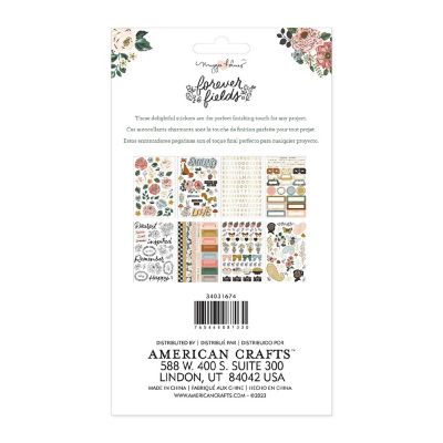Maggie Holmes Forever Fields Sticker Book-8 Sheets Image 1