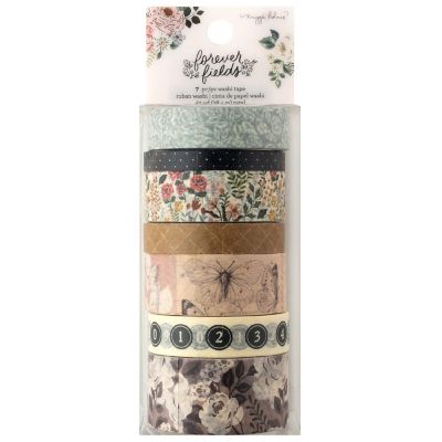 Maggie Holmes Forever Fields Washi Tape-7 Pieces Image 1