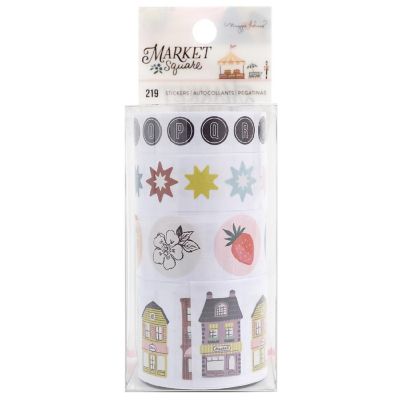 Maggie Holmes Market Square Sticker Rolls 4/Pkg Image 1