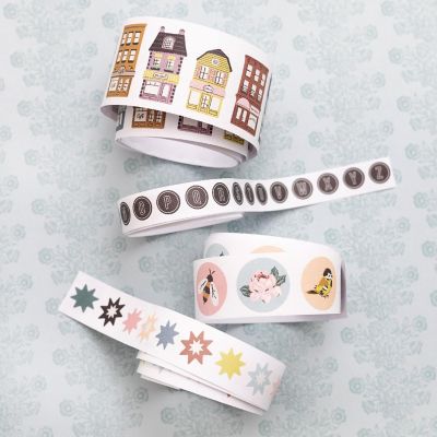 Maggie Holmes Market Square Sticker Rolls 4/Pkg Image 3