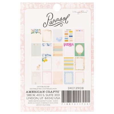 Maggie Holmes Parasol Notecard Pad 40/Pkg-3"X4" Image 1