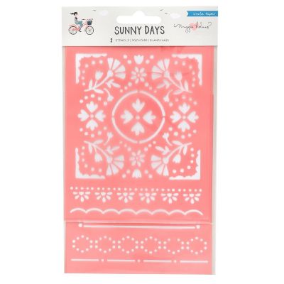 Maggie Holmes Sunny Days Stencils 2/Pkg Image 1