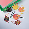 Magic Color Scratch Black Fall Leaves - 24 Pc. Image 2