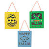 Magic Color Scratch Easter Suncatchers - 12 Pc. Image 1
