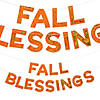Magic Color Scratch Fall Blessings Banner - 14 Pc. Image 1