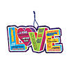Magic Color Scratch Love Is Bible Verse - 12 Pc. Image 1