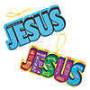 Magic Color Scratch Names of Jesus Signs - 12 Pc. Image 1