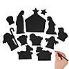 Magic Color Scratch Nativity Scene Stand-Ups - 12 Pc. Image 1