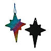 Magic Color Scratch Nativity Star Christmas Ornaments - 24 Pc. Image 1