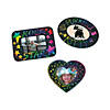 Magic Color Scratch Picture Frame Magnets - 12 Pc. Image 1