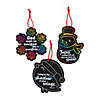 Magic Color Scratch Religious Winter Ornaments - 24 Pc. Image 1